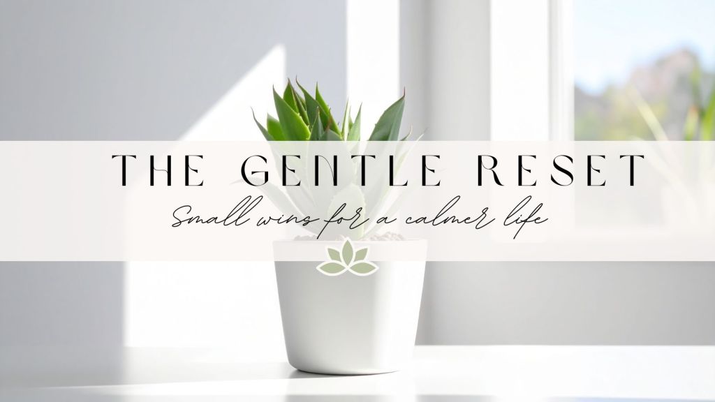The 5-Minute Gentle Reset: A Simple Way to Feel Less Overwhelmed&nbsp;Today